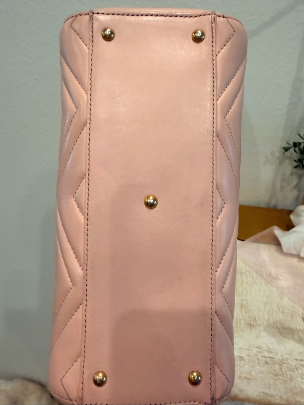 Gucci Pink Leather shoulder/crossbody - Picture 8 of 9